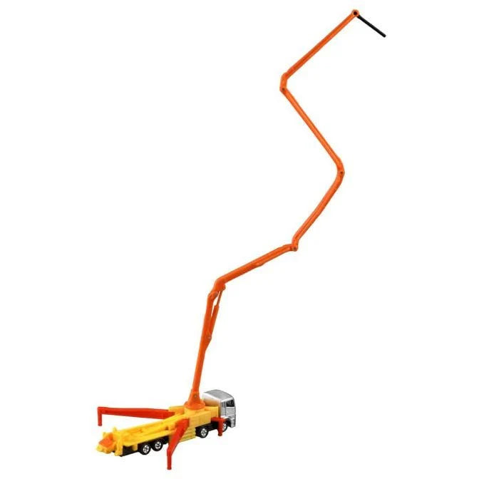 Long Type Tomica No.127 Mitsubishi Fuso Super Great Concrete Pump Truck