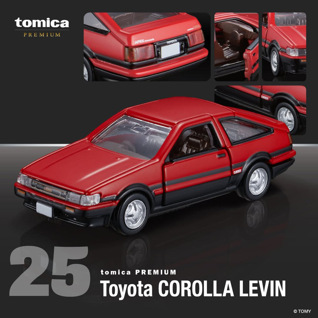 Tomica Premium No.25 Toyota Corolla Levin