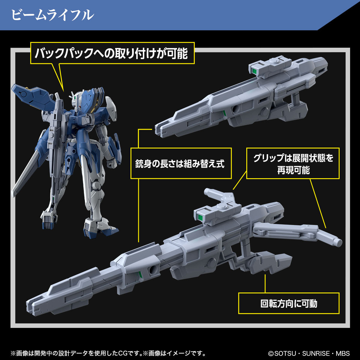 HG 1/144 Gundam Aerial (Rebuild)