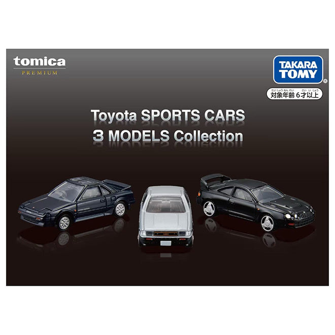 Tomica Premium Toyota Sports Cars 3 Models Collection